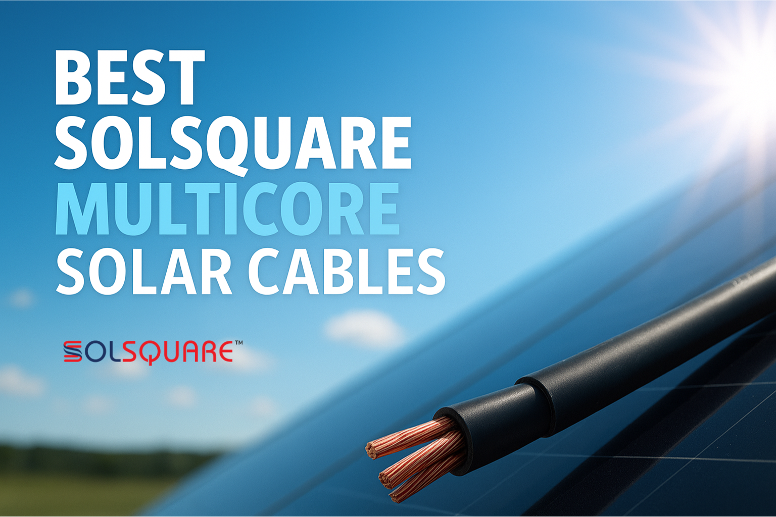 best solsquare multicore solar cables